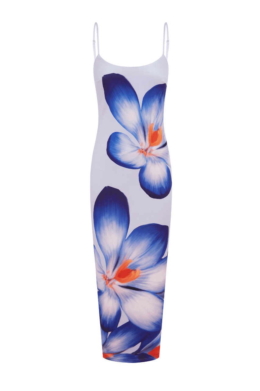 DEIA Midi-dress - Violette flower