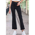 La Miel - Women's Washed Flare Denim Jeans