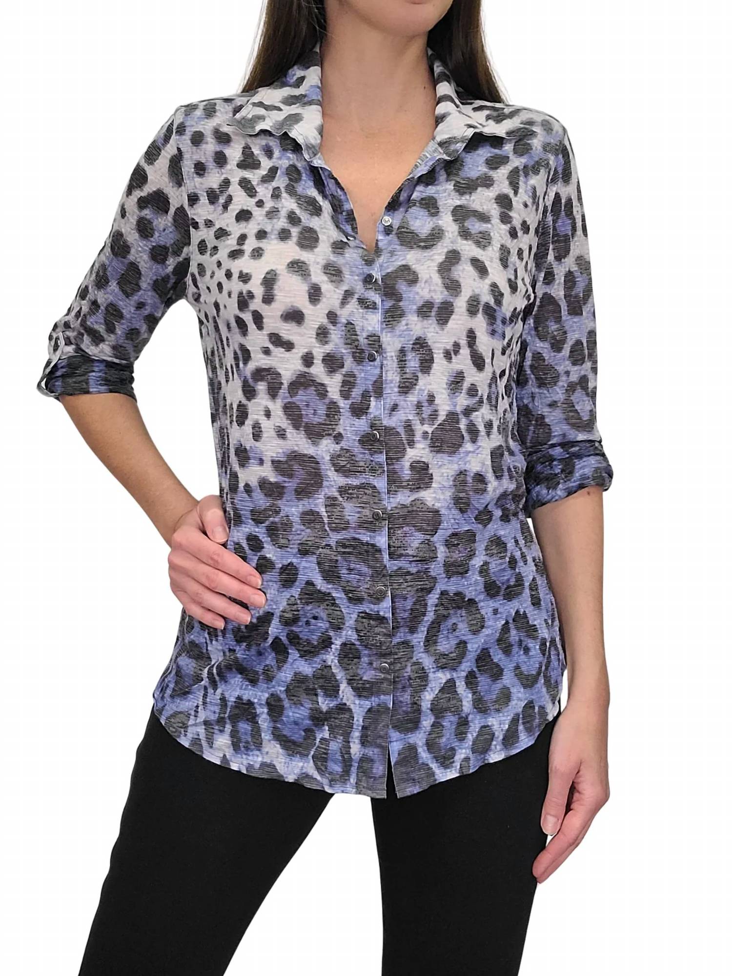 David Cline - Crushed Paw Snap Shirt with Roll Sleeves