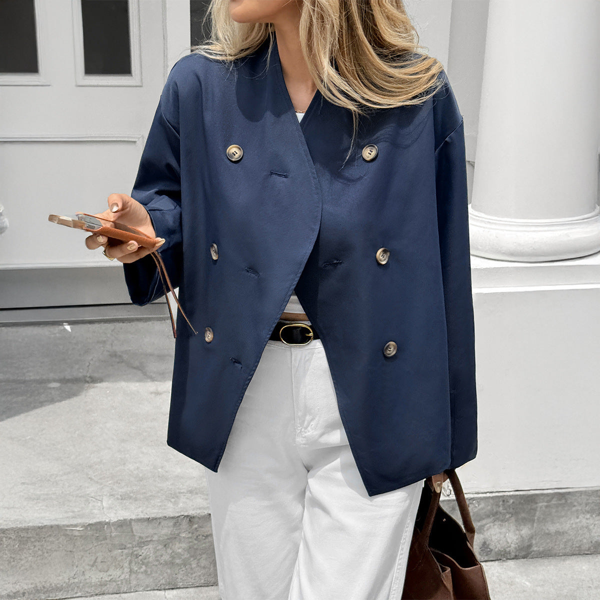 Long Sleeve Suit Coat Women's Clothing