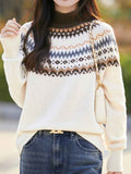 Sophie Classic Turtleneck Knitted Pullover Sweater