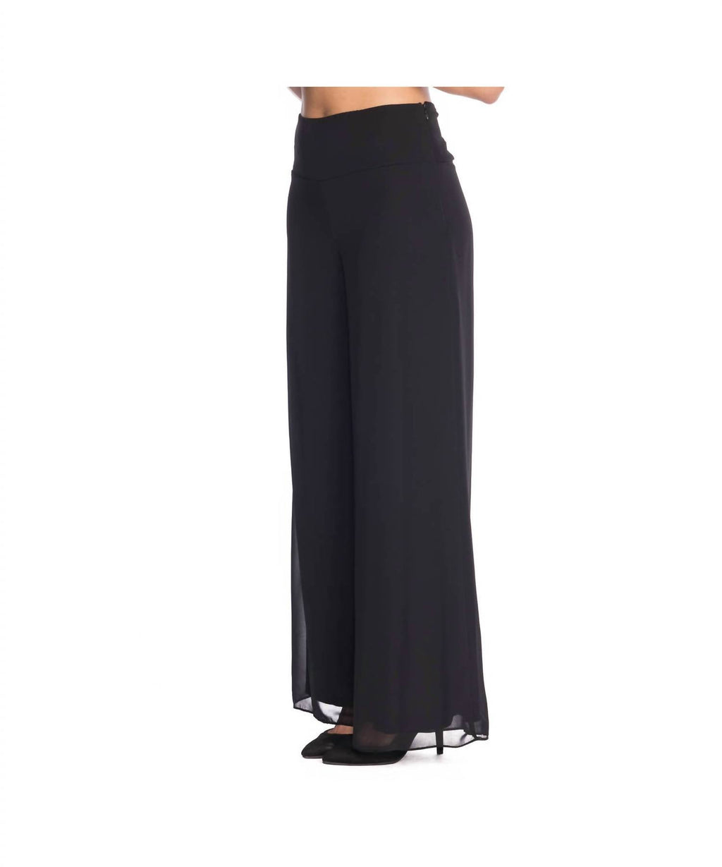 Last Tango - Chiffon Wide Leg Pants