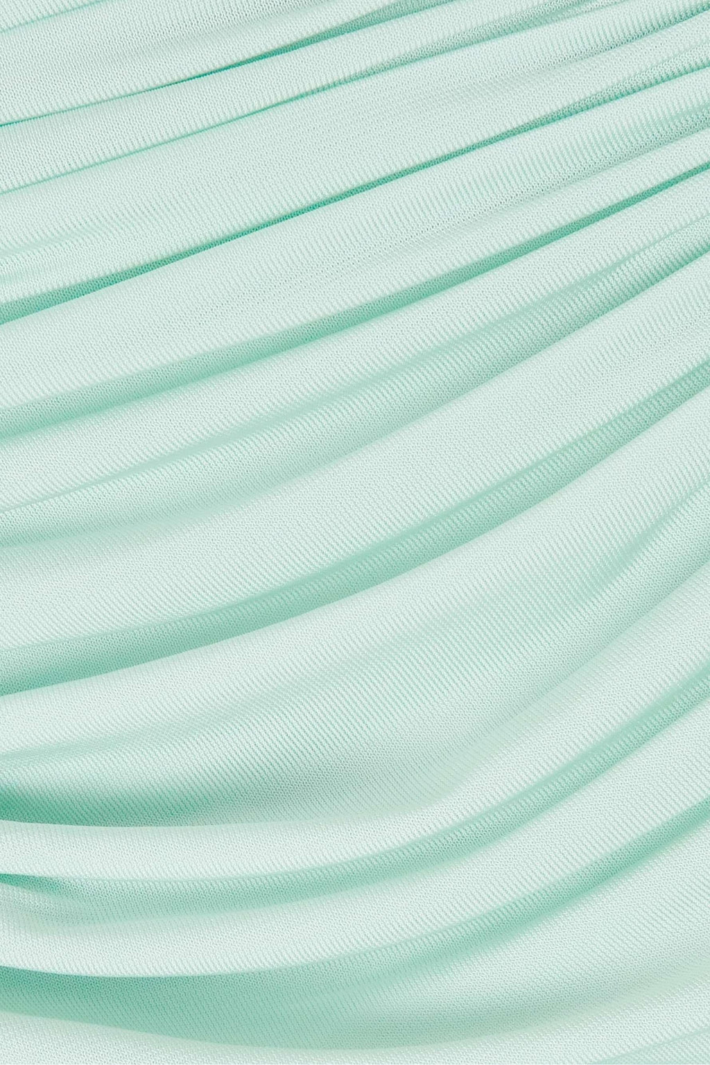 Jersey Gathering High Neck Maxi Dress