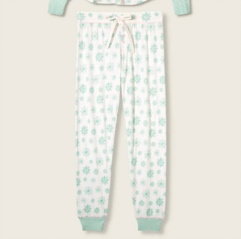 Pj Salvage - Snowflake Wishes Pointelle Set